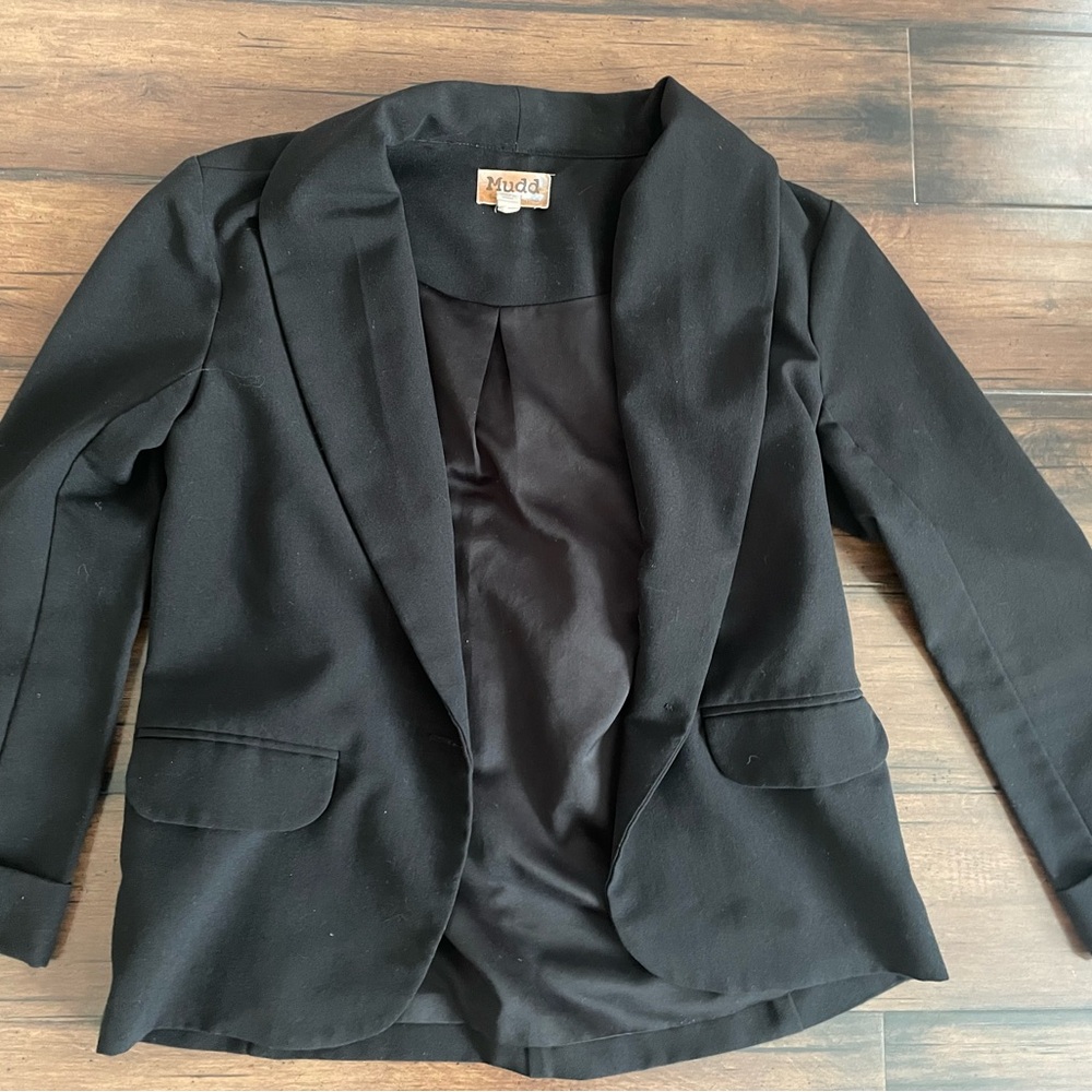 Mudd Women's Classic Black Blazer
